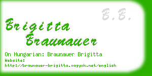 brigitta braunauer business card